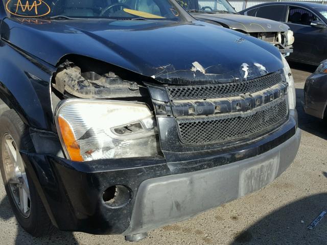 2CNDL63F956193870 - 2005 CHEVROLET EQUINOX LT BLACK photo 9