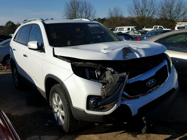 5XYKT3A14BG162204 - 2011 KIA SORENTO BA WHITE photo 1