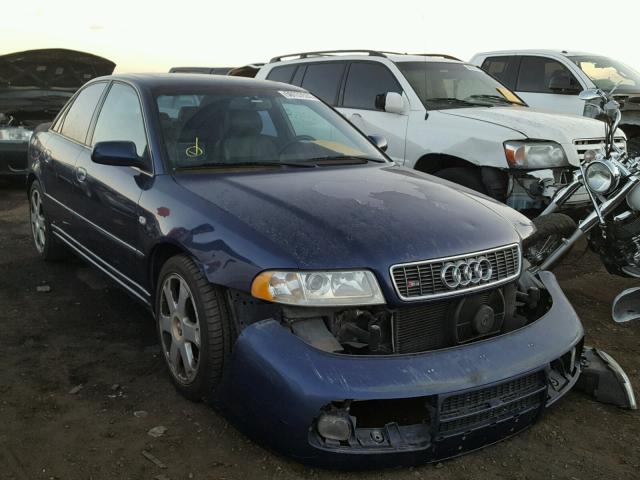 WAURD68D81A140201 - 2001 AUDI S4 2.7 QUA BLUE photo 1