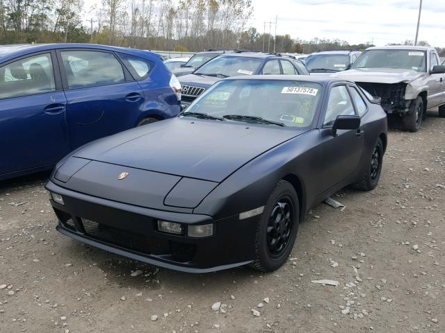 WP0AB0948JN470155 - 1988 PORSCHE 944 BLACK photo 2