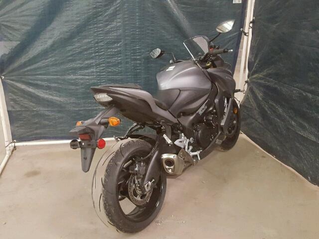 JS1GT7CA2H2100016 - 2017 SUZUKI GSX-S1000F GRAY photo 4