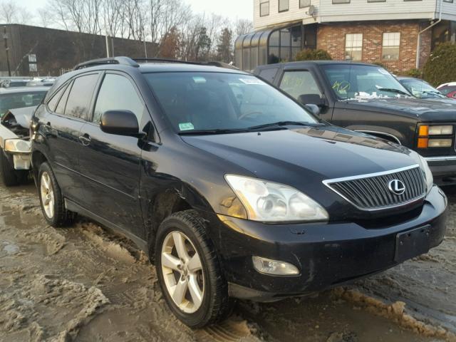 2T2HA31U55C086482 - 2005 LEXUS RX 330 BLACK photo 1