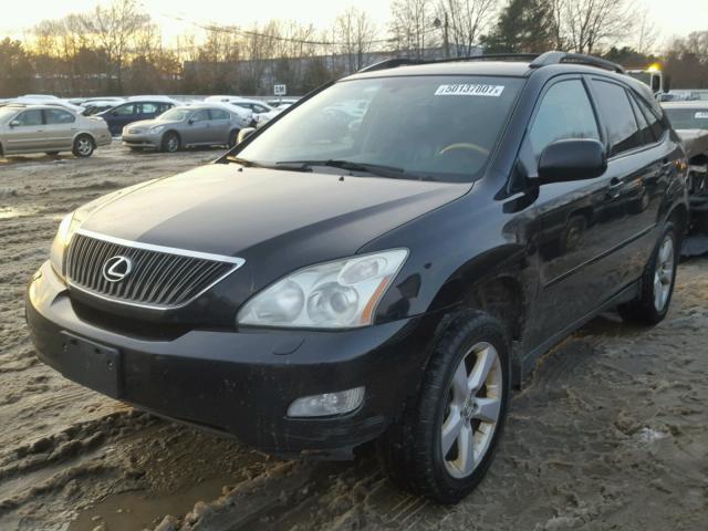 2T2HA31U55C086482 - 2005 LEXUS RX 330 BLACK photo 2