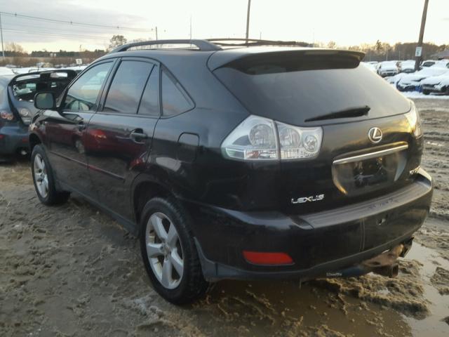 2T2HA31U55C086482 - 2005 LEXUS RX 330 BLACK photo 3