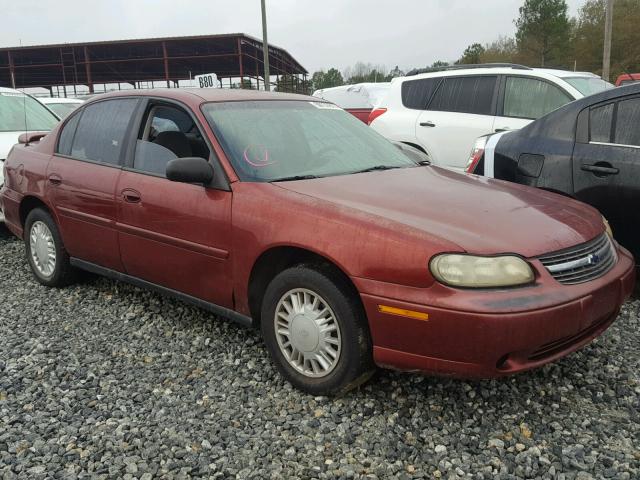 1G1ND52J02M564460 - 2002 CHEVROLET MALIBU BURGUNDY photo 1