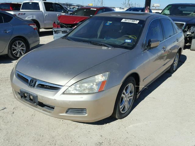 JHMCM568X6C003490 - 2006 HONDA ACCORD EX GOLD photo 2