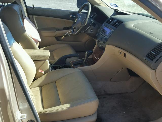 JHMCM568X6C003490 - 2006 HONDA ACCORD EX GOLD photo 5