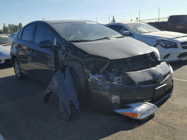 JTDKN3DU4A0128719 - 2010 TOYOTA PRIUS GRAY photo 1