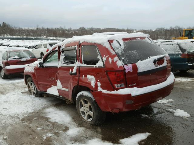 1J4GR48K75C646122 - 2005 JEEP GRAND CHER RED photo 3