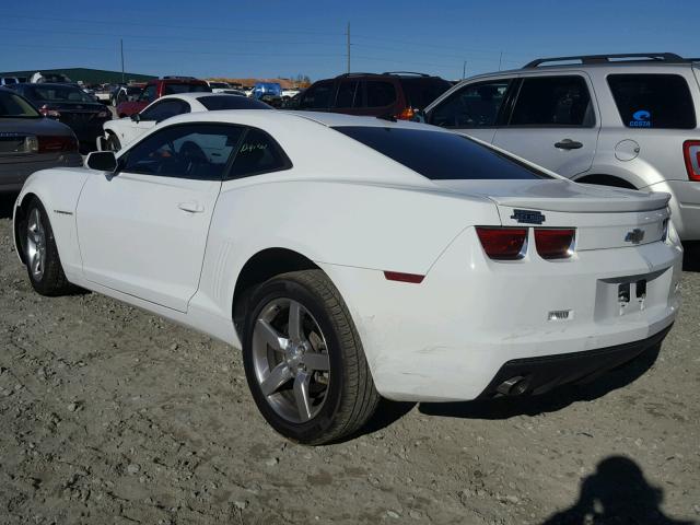 2G1FB1E30C9143580 - 2012 CHEVROLET CAMARO LT WHITE photo 3