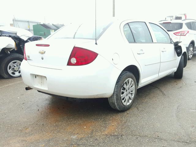 1G1AD5F50A7150202 - 2010 CHEVROLET COBALT 1LT WHITE photo 4