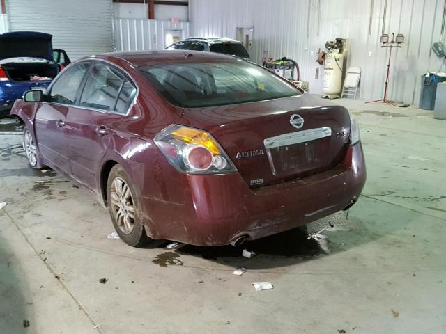 1N4AL2APXAN523944 - 2010 NISSAN ALTIMA BAS BURGUNDY photo 3