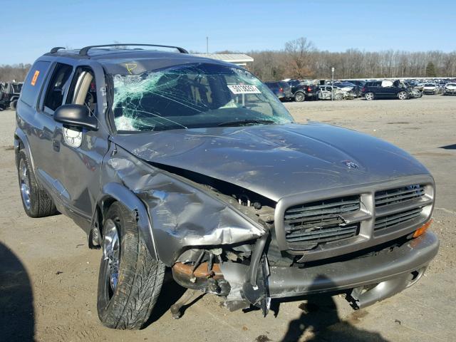 1B4HR28NX1F568529 - 2001 DODGE DURANGO GRAY photo 1