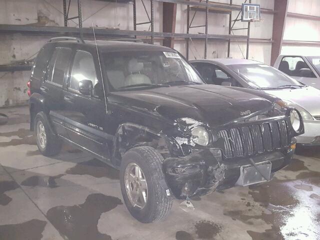 1J4GL58K22W178303 - 2002 JEEP LIBERTY LI BLACK photo 1