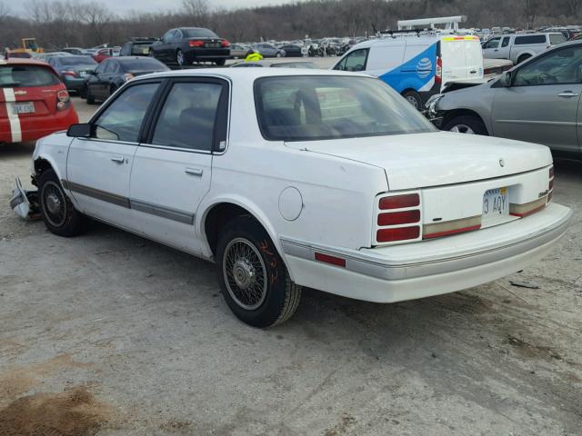 1G3AJ55M4T6386577 - 1996 OLDSMOBILE CIERA SL WHITE photo 3