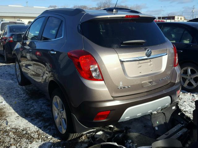 KL4CJGSB3FB111375 - 2015 BUICK ENCORE GRAY photo 3