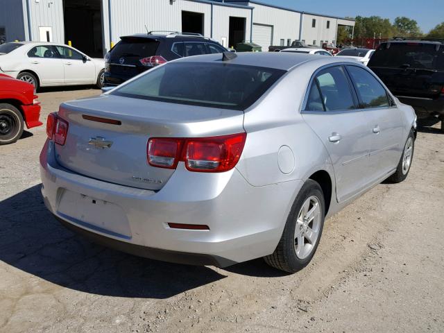 1G11B5SLXFF181755 - 2015 CHEVROLET MALIBU LS ვერცხლისფერი ფოტო 4