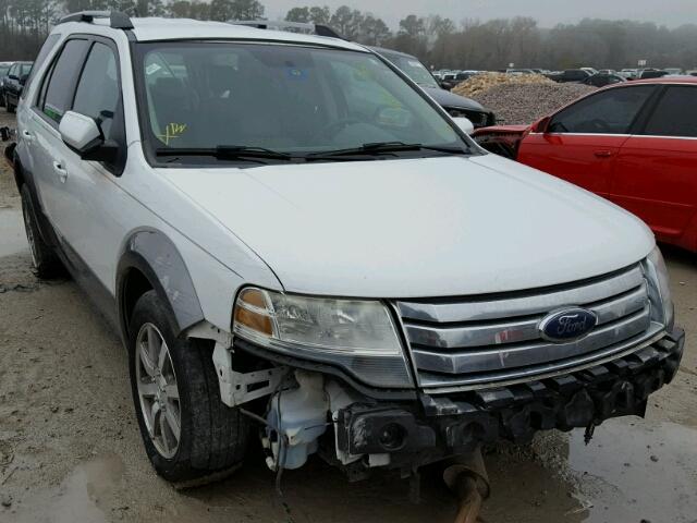 1FMDK02W68GA14142 - 2008 FORD TAURUS X S WHITE photo 1