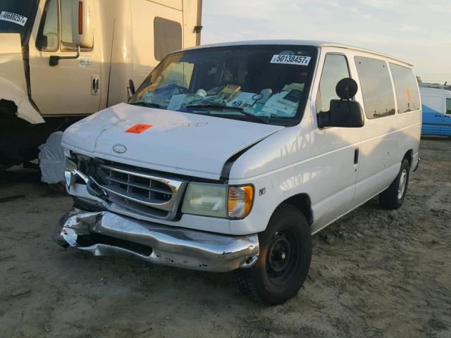 1FMRE11L52HA81701 - 2002 FORD ECONOLINE WHITE photo 2