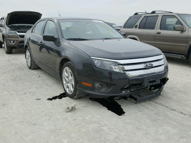 3FAHP0HA5AR410764 - 2010 FORD FUSION SE BLACK photo 1