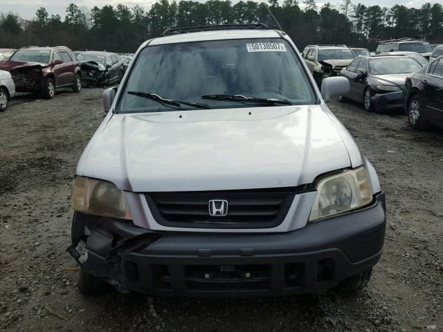 JHLRD18661C018211 - 2001 HONDA CR-V EX SILVER photo 10