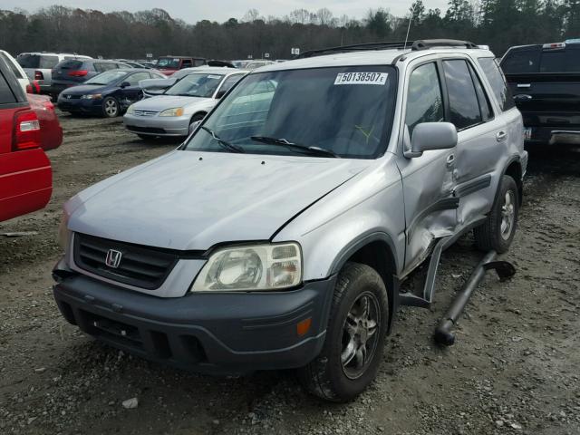 JHLRD18661C018211 - 2001 HONDA CR-V EX SILVER photo 2