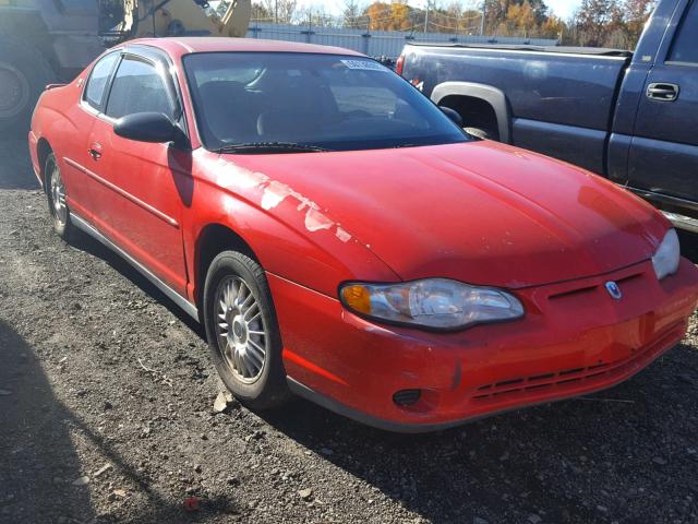 2G1WW12EXY9165653 - 2000 CHEVROLET MONTE CARL RED photo 1