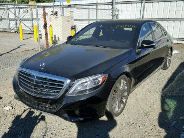 WDDUG8CB4FA158729 - 2015 MERCEDES-BENZ S 550 BLACK photo 2