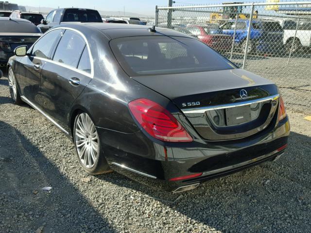 WDDUG8CB4FA158729 - 2015 MERCEDES-BENZ S 550 BLACK photo 3