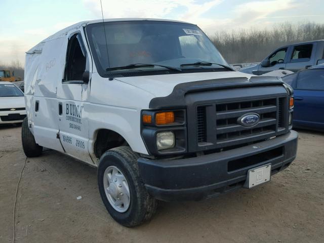 1FTNE24L18DA75334 - 2008 FORD ECONOLINE WHITE photo 1