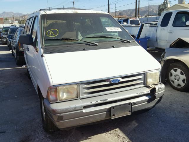 1FMDA31X0TZB40301 - 1996 FORD AEROSTAR WHITE photo 1