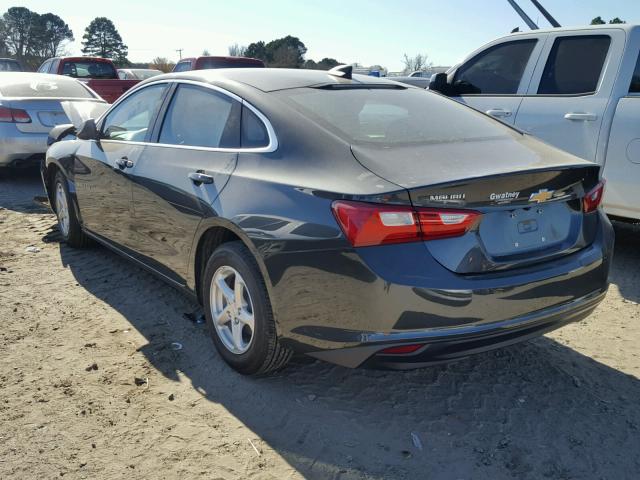 1G1ZB5ST0HF286424 - 2017 CHEVROLET MALIBU LS GRAY photo 3