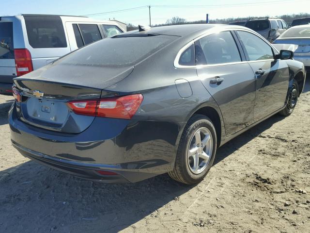 1G1ZB5ST0HF286424 - 2017 CHEVROLET MALIBU LS GRAY photo 4