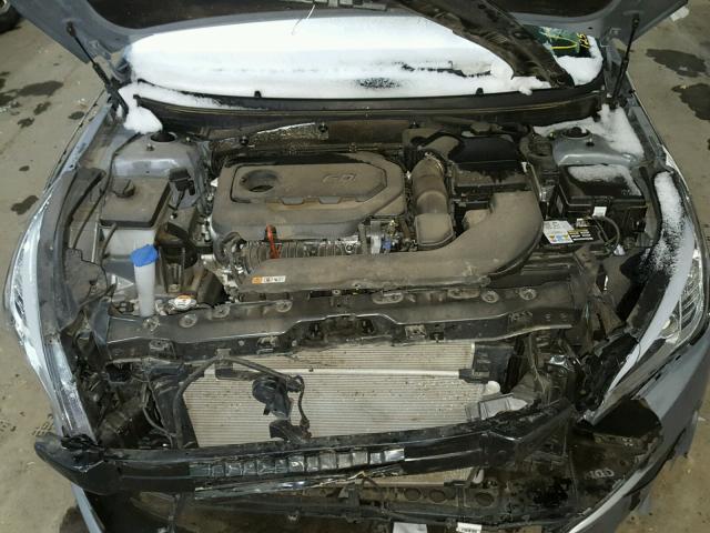 5NPE24AF2HH530978 - 2017 HYUNDAI SONATA SE GRAY photo 7