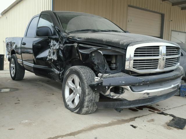 1D7HA18P17S131126 - 2007 DODGE RAM 1500 S BLACK photo 1