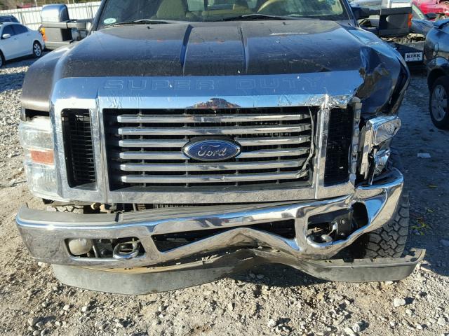 1FTWW33RX8ED28948 - 2008 FORD F350 SUPER CHARCOAL photo 7