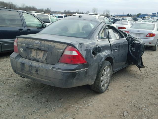 1FAHP25127G117775 - 2007 FORD FIVE HUNDR GRAY photo 4