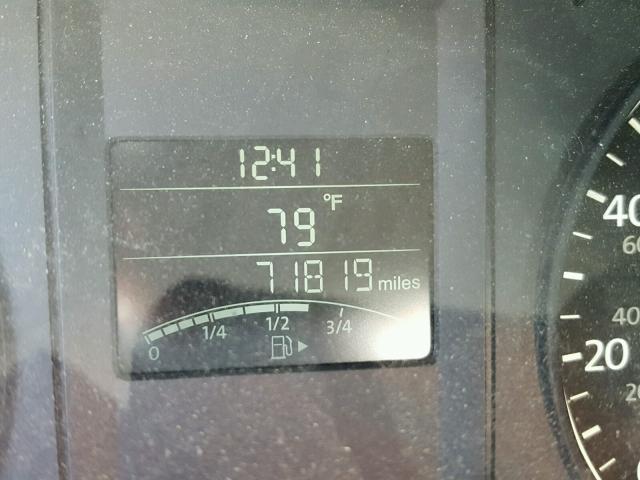 3VW2K7AJ0BM096843 - 2011 VOLKSWAGEN JETTA BASE 蓝色 照片 8