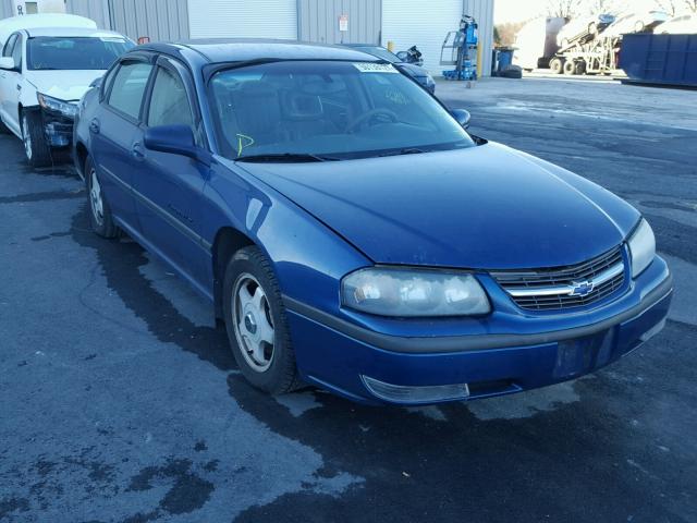 2G1WH52K339366603 - 2003 CHEVROLET IMPALA LS BLUE photo 1