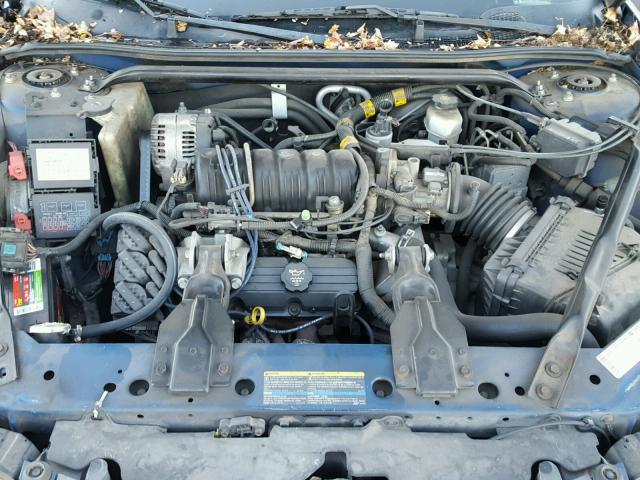 2G1WH52K339366603 - 2003 CHEVROLET IMPALA LS BLUE photo 7