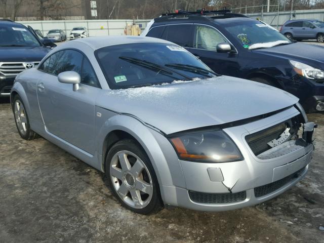 TRUWC28N621011133 - 2002 AUDI TT QUATTRO SILVER photo 1