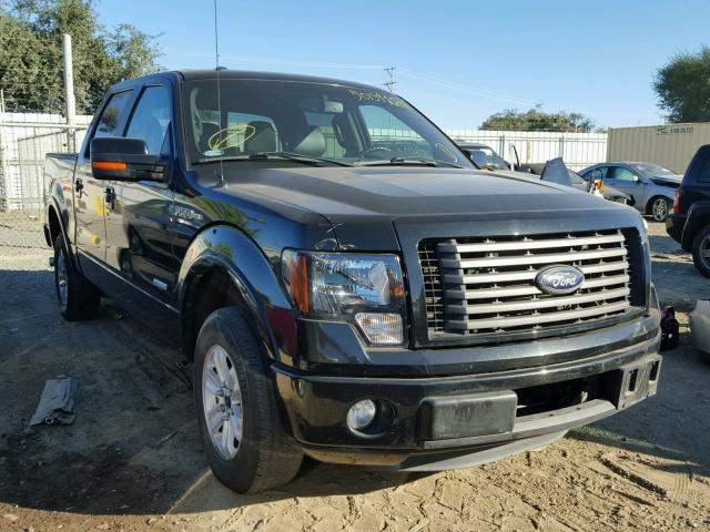 1FTFW1CT5CKE06000 - 2012 FORD F150 SUPER BLACK photo 1