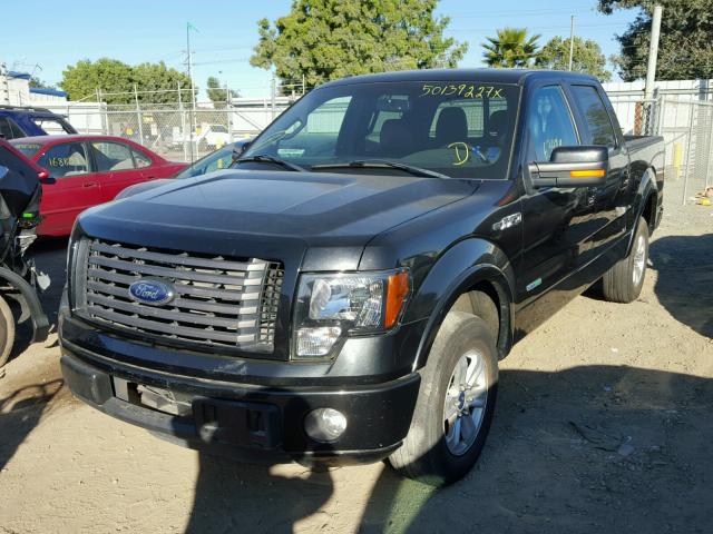 1FTFW1CT5CKE06000 - 2012 FORD F150 SUPER BLACK photo 2