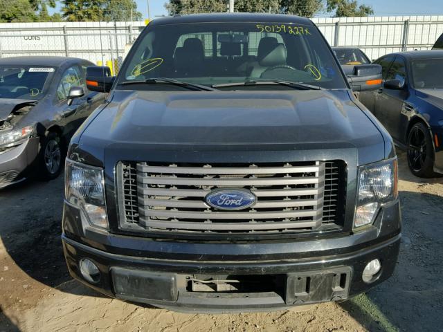 1FTFW1CT5CKE06000 - 2012 FORD F150 SUPER BLACK photo 9