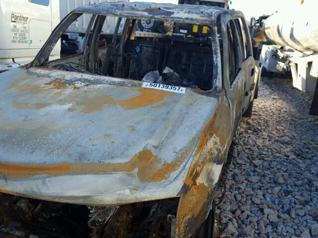 1GBJK33D76F174463 - 2006 CHEVROLET SILVERADO BURN photo 9