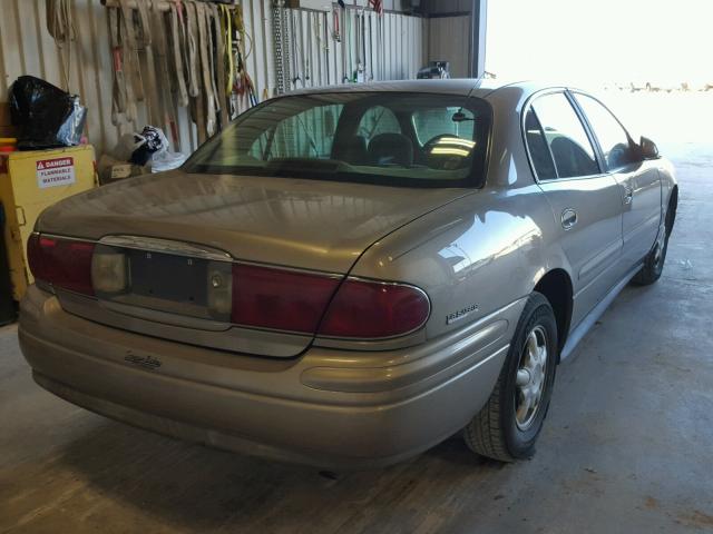 1G4HR54K51U204963 - 2001 BUICK LESABRE LI GOLD photo 4