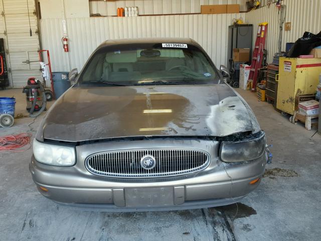 1G4HR54K51U204963 - 2001 BUICK LESABRE LI GOLD photo 9