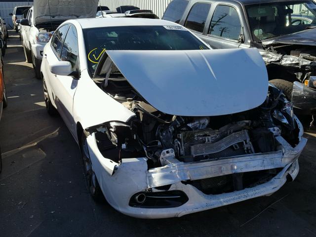 1C3CDFBB1ED685388 - 2014 DODGE DART SXT WHITE photo 1