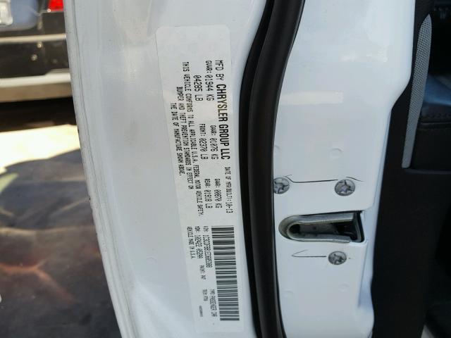 1C3CDFBB1ED685388 - 2014 DODGE DART SXT WHITE photo 10