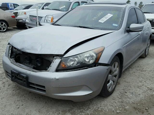 1HGCP25839A037913 - 2009 HONDA ACCORD EXL SILVER photo 2